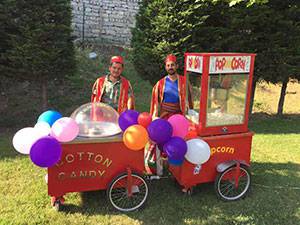 Pamuk Şekeri ve Popcorn Arabası Kiralama